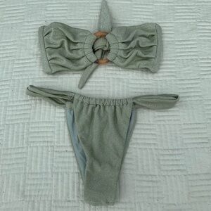 Montce Silver Shimmer Top